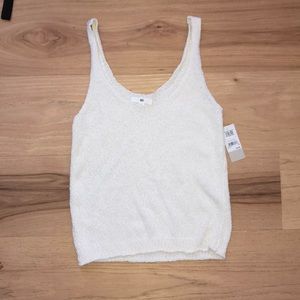 Knitted/ crocheted tank top